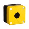 急停按钮盒 不含急停按钮 1 XALB01YC 空急停按钮盒（黄/1孔）孔型是圆孔